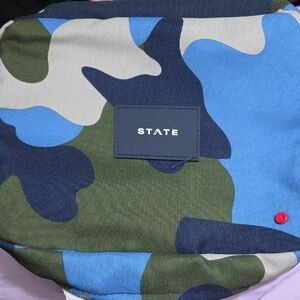 STATE Camo with Black Accents Bensen Toiletry Kit